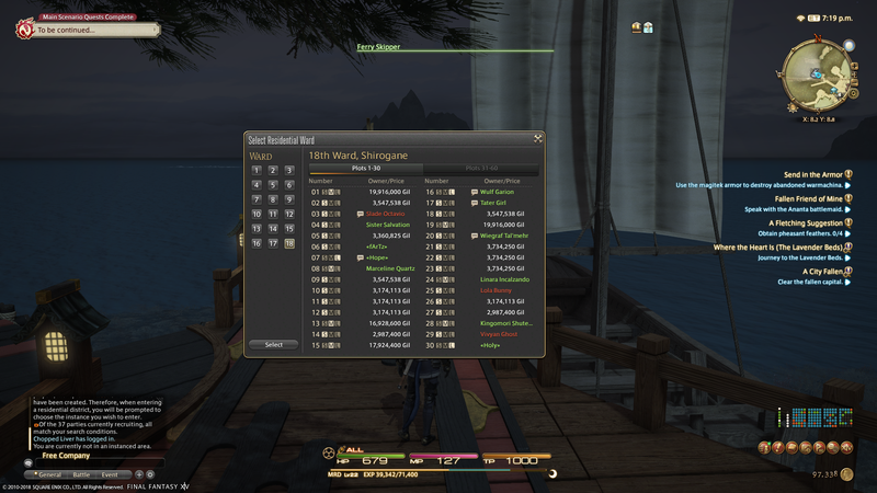 Illustration for article titled Final Fantasy XIV's Almost Got Its Player Housing Problem Under Control